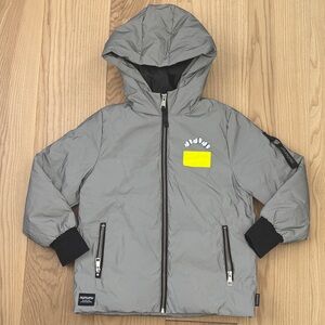 Nununu Kids Reflective Down Jacket - Like New - Size 8-9